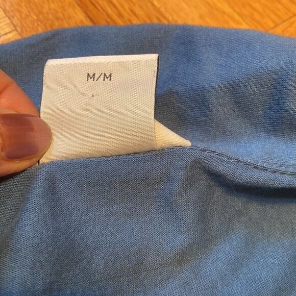 Y2K Preppy Vibes Grace Lane Collared Sleeveless Polo Top Blue Mint Trim Medium - Picture 10 of 10